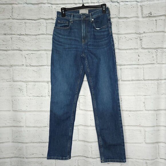 EVERLANE High Rise Straight Leg High Waisted Womens Denim Jeans Size 27 - Picture 1 of 11